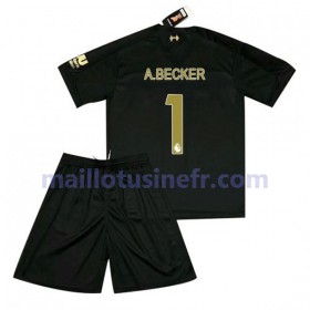 Maillot de Foot Liverpool Alisson Becker 1 Gardien Domicile 2019-20 - Enfant